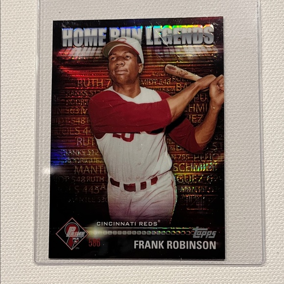 2012 Topps HR Legends; Ruth, Mantle, Reggie Jackson, Frank Robinson, Banks, Mays - Picture 6 of 13